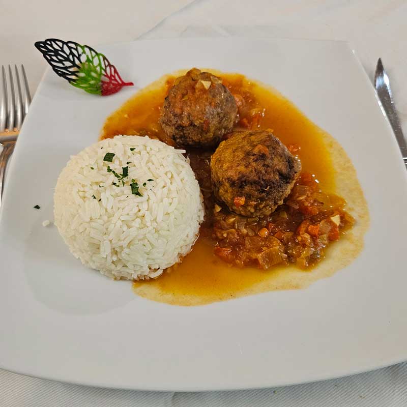Albondigas de pollo