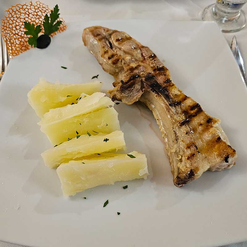 Costillas de cerdo al grill