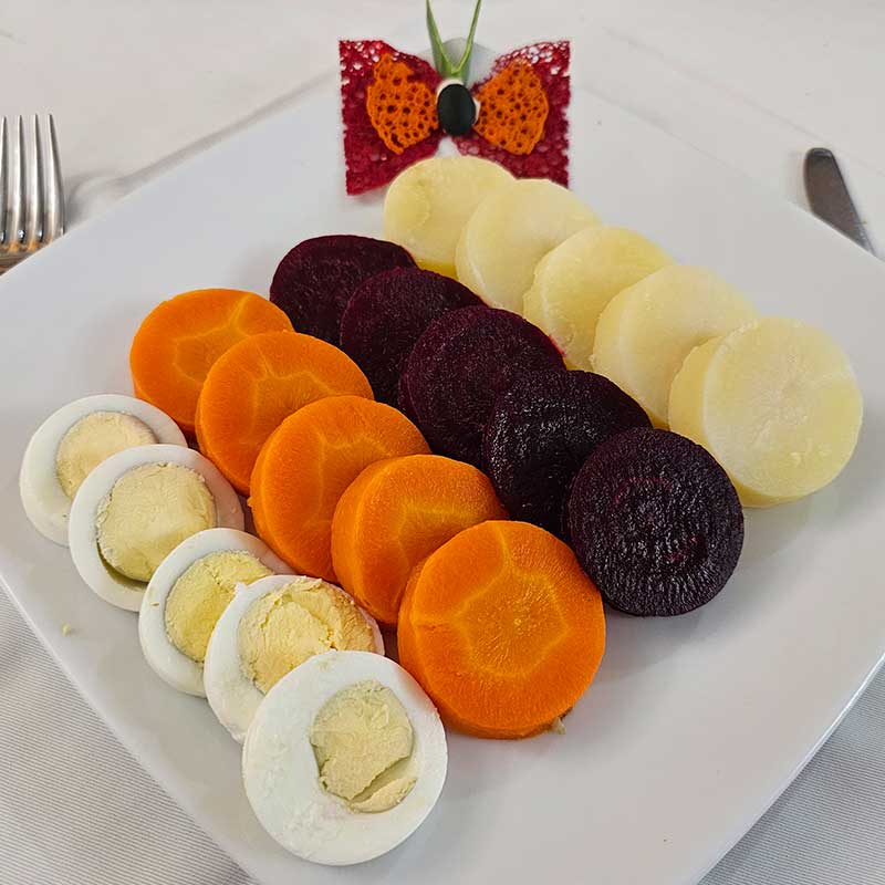 Ensalada de rodajas